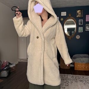 Lucky Brand Polar Bear Coat of Your Dreams!!! Size L
